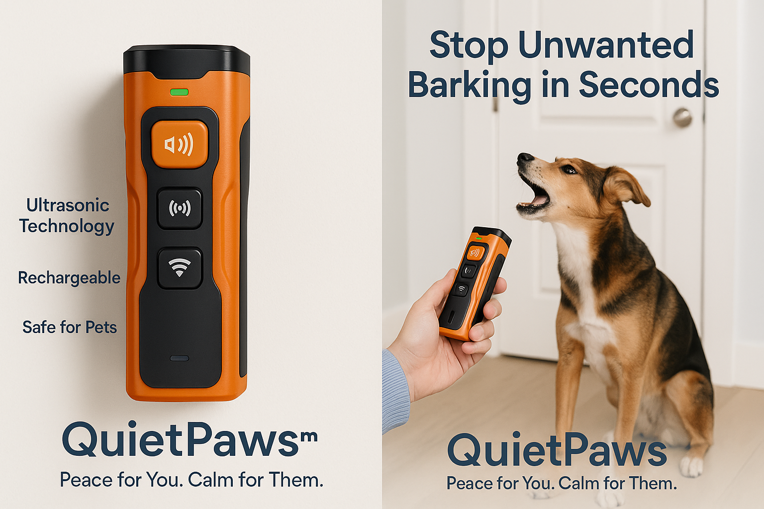 QuietPaws™ Bark Trainer Pro