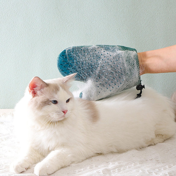 Pet Grooming Glove - Silicone Double Sides Pet Floating Brush - Mprsstore