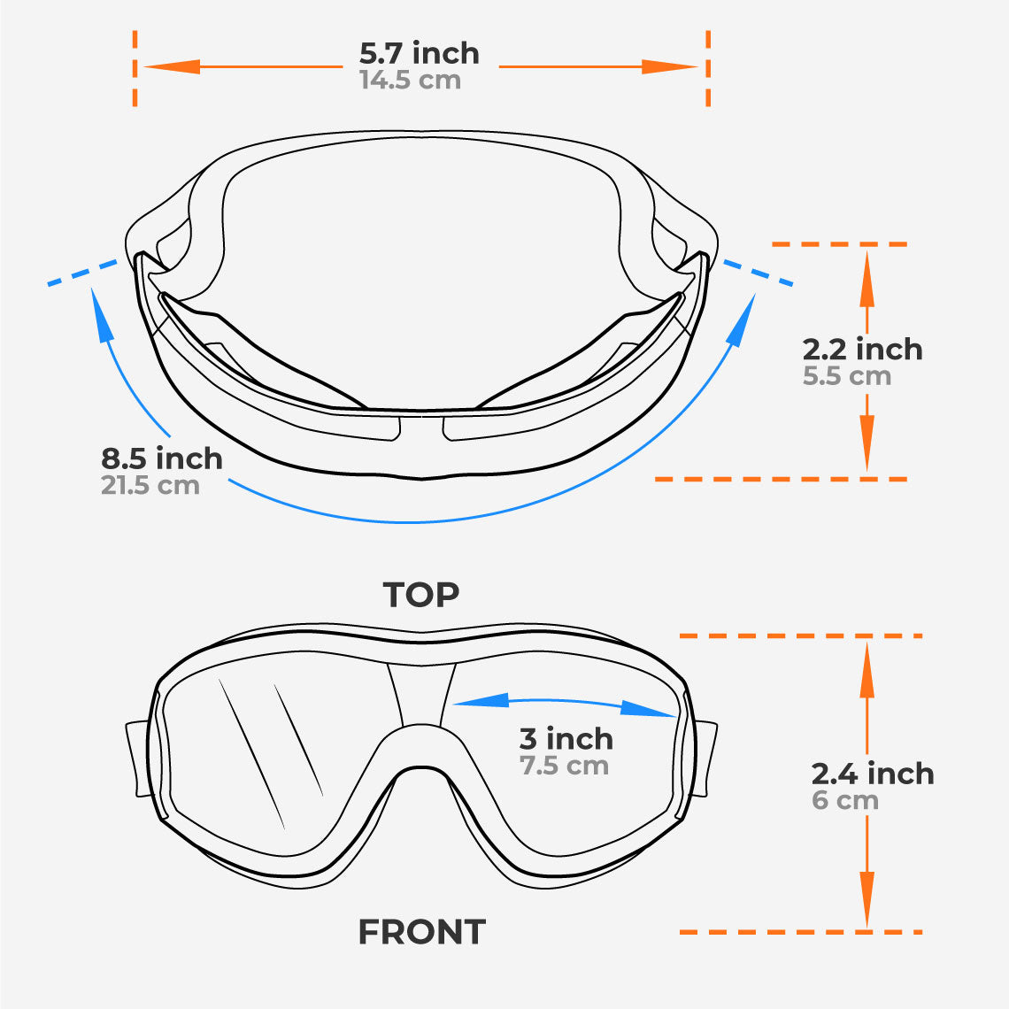 Goggles For Big Cool Dog